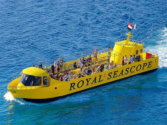 Glasbodenboot Hurghada | Royal Sea Scope